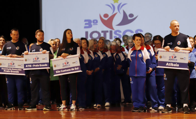  Aberto oficialmente o 3º Jogos da Terceira Idade de São Caetano do Sul