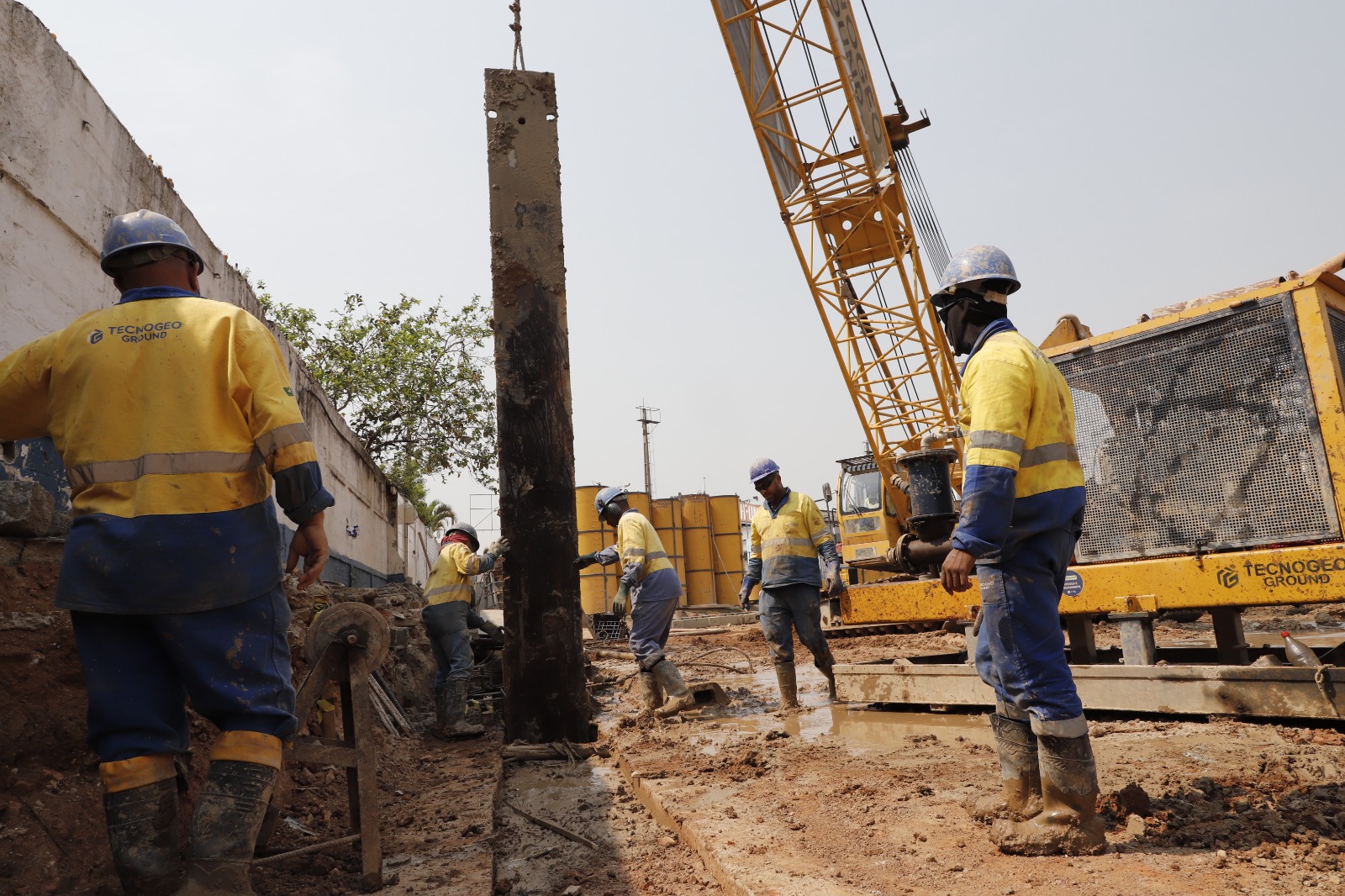 Drenar São Caetano foca no cuidado com trabalhadores nas obras de combate a enchentes