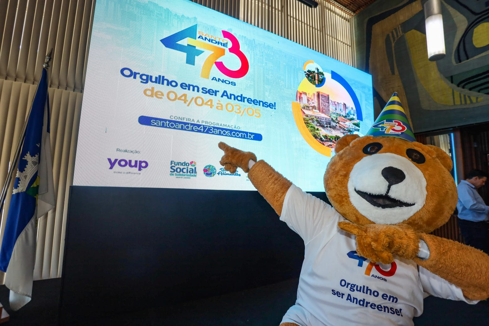 Santo André comemora 473 anos com inaugurações, shows e lançamentos de programas