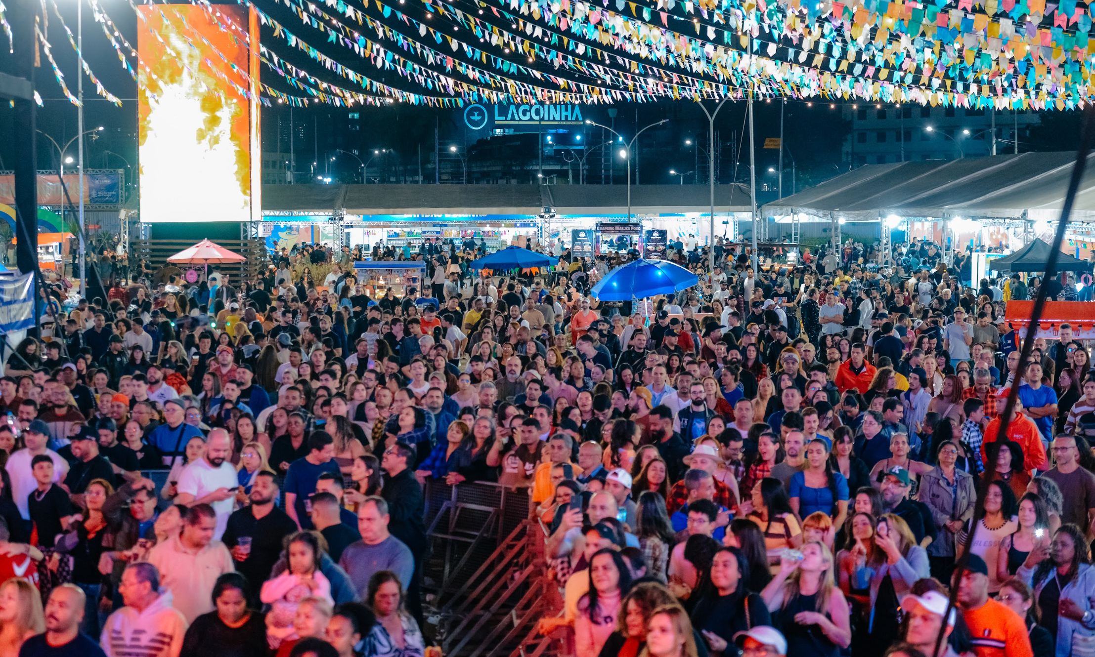 São Bernardo encerra programação do Arraiá do Paço com show de Frank Aguiar para 16 mil pessoas