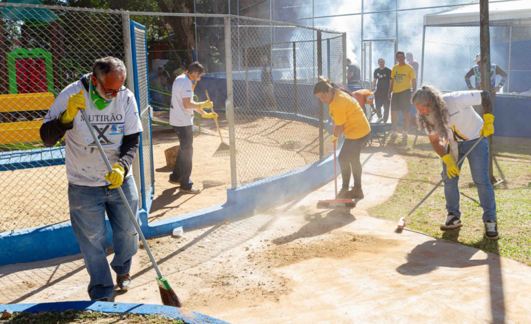  Transforma Diadema promove 12º mutirão na EMEB Profª Elza Freire