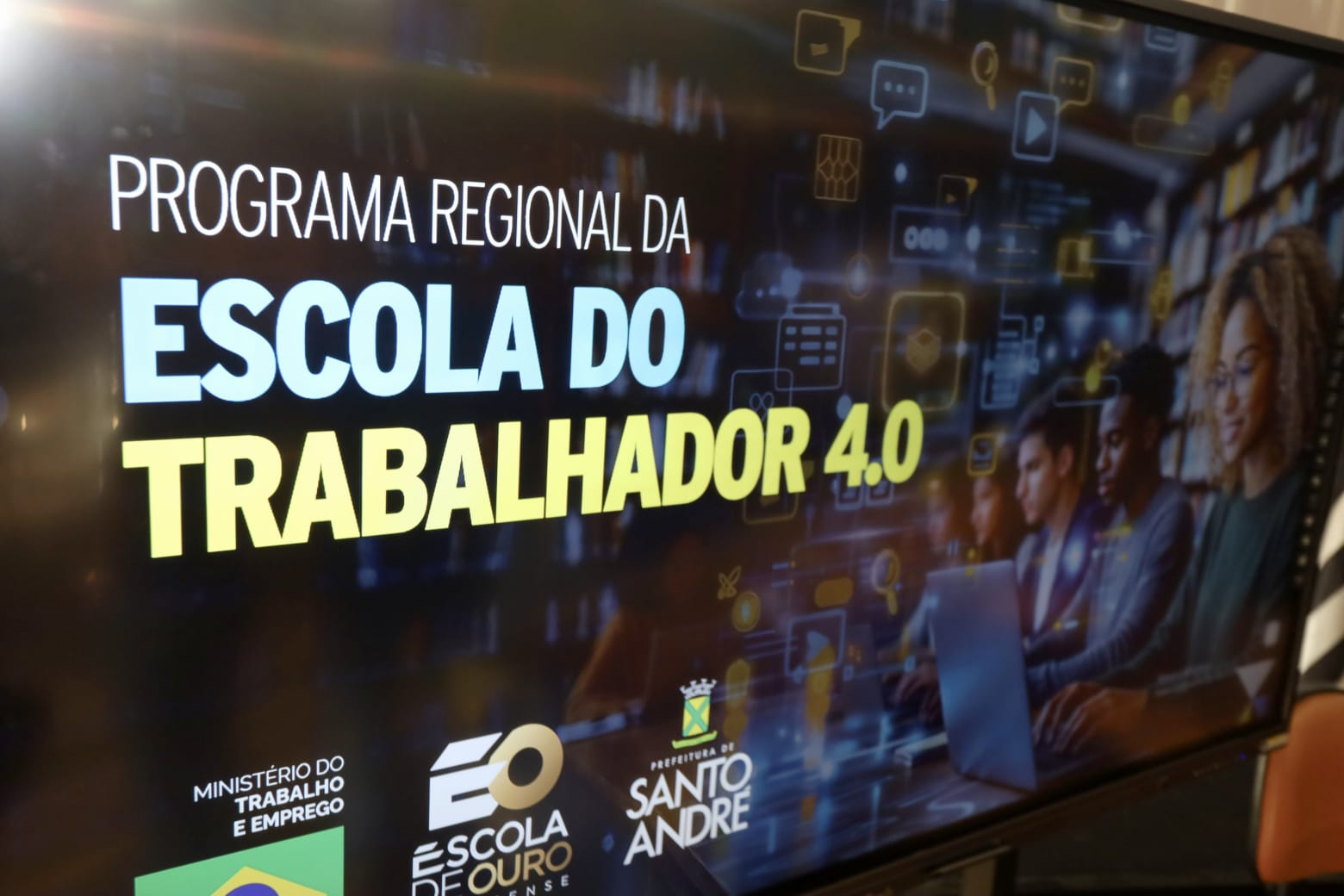 Santo André adere à Escola do Trabalhador 4.0 e fortalece qualificação profissional no município